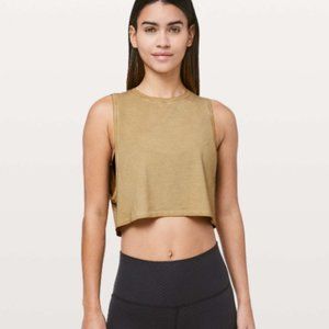 Lululemon Muscle Love Crop Tank *Fade in Washed Gleam